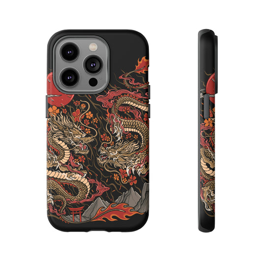 Eternal dragons iPhone Cases