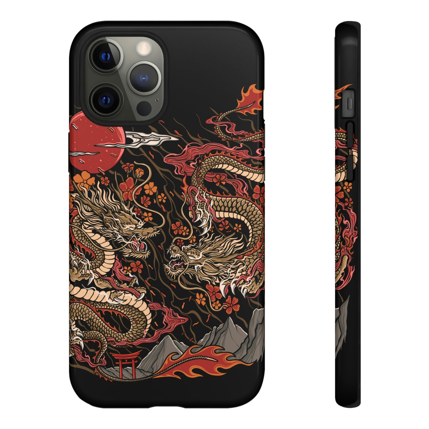 Eternal dragons iPhone Cases