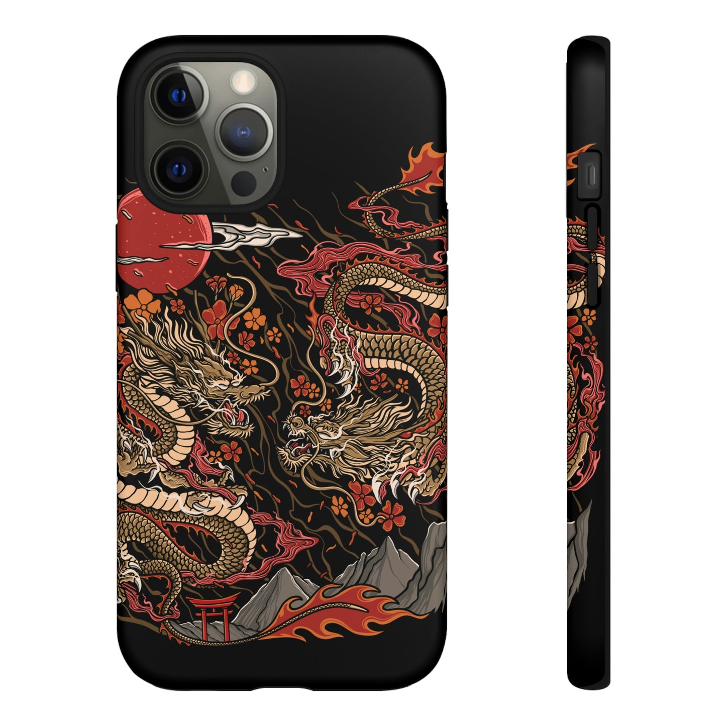 Eternal dragons iPhone Cases