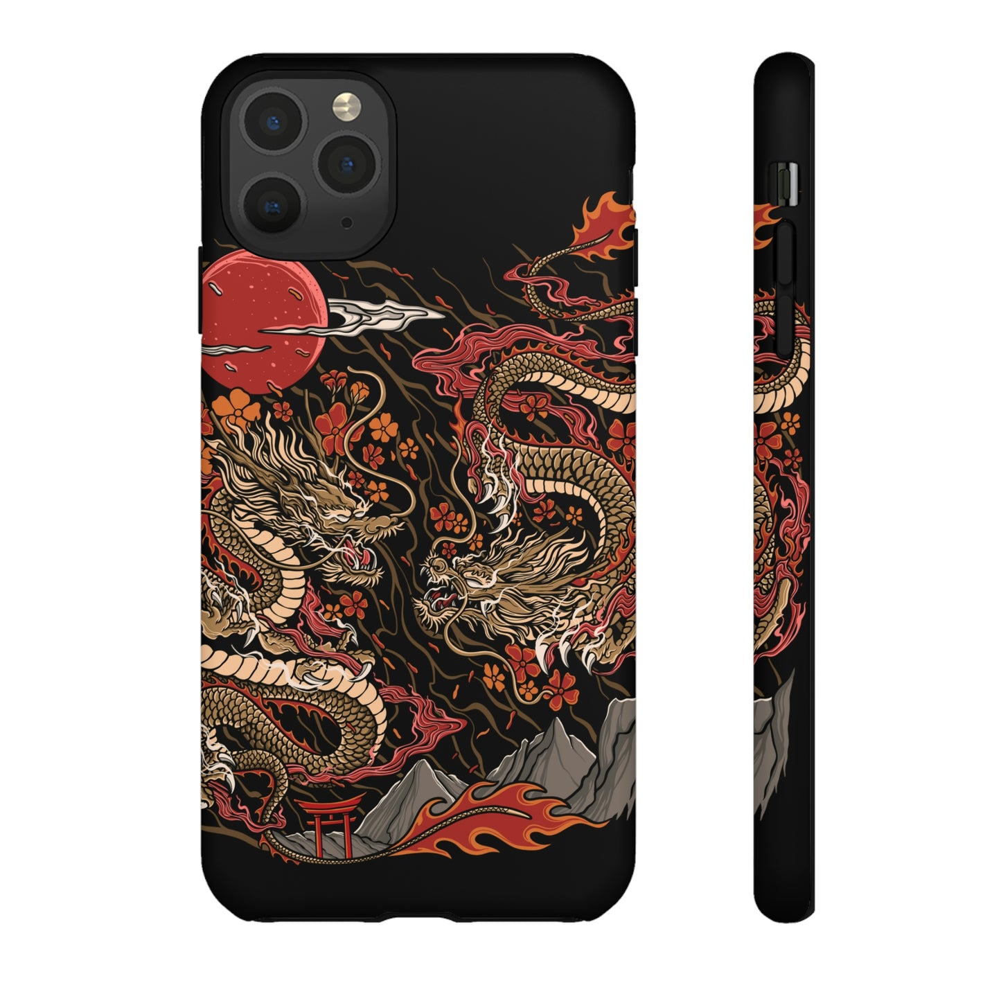 Eternal dragons iPhone Cases