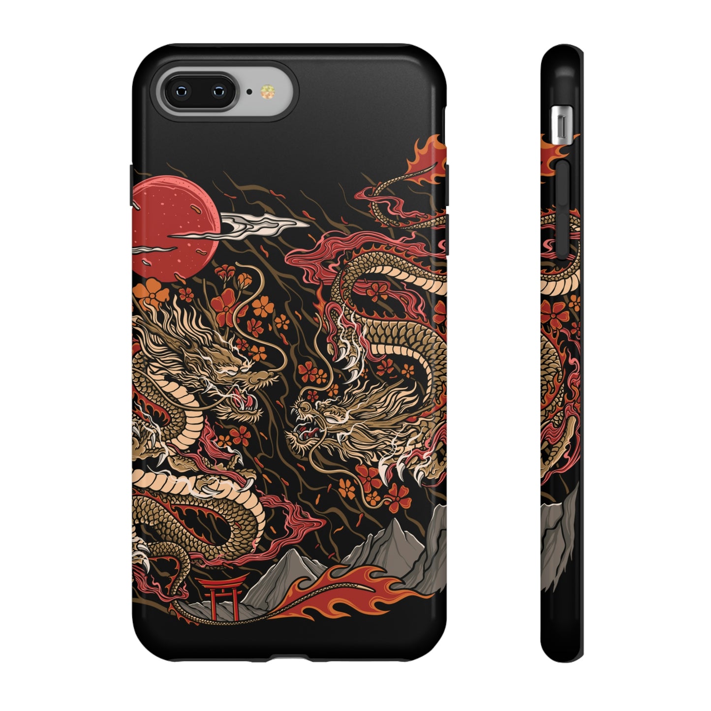 Eternal dragons iPhone Cases