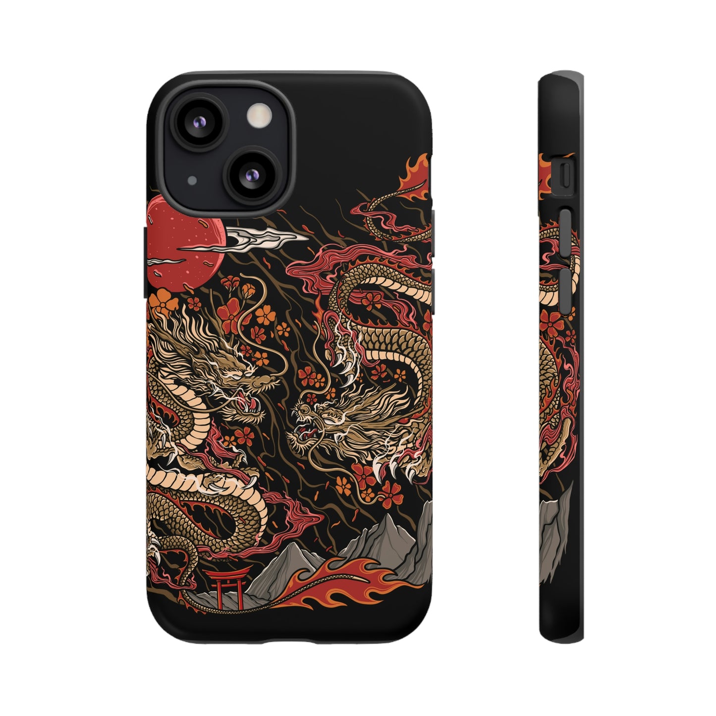 Eternal dragons iPhone Cases