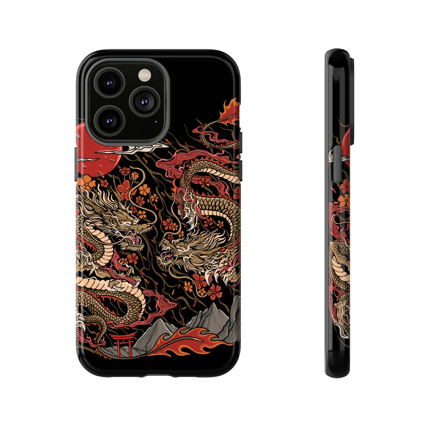 Eternal dragons iPhone Cases