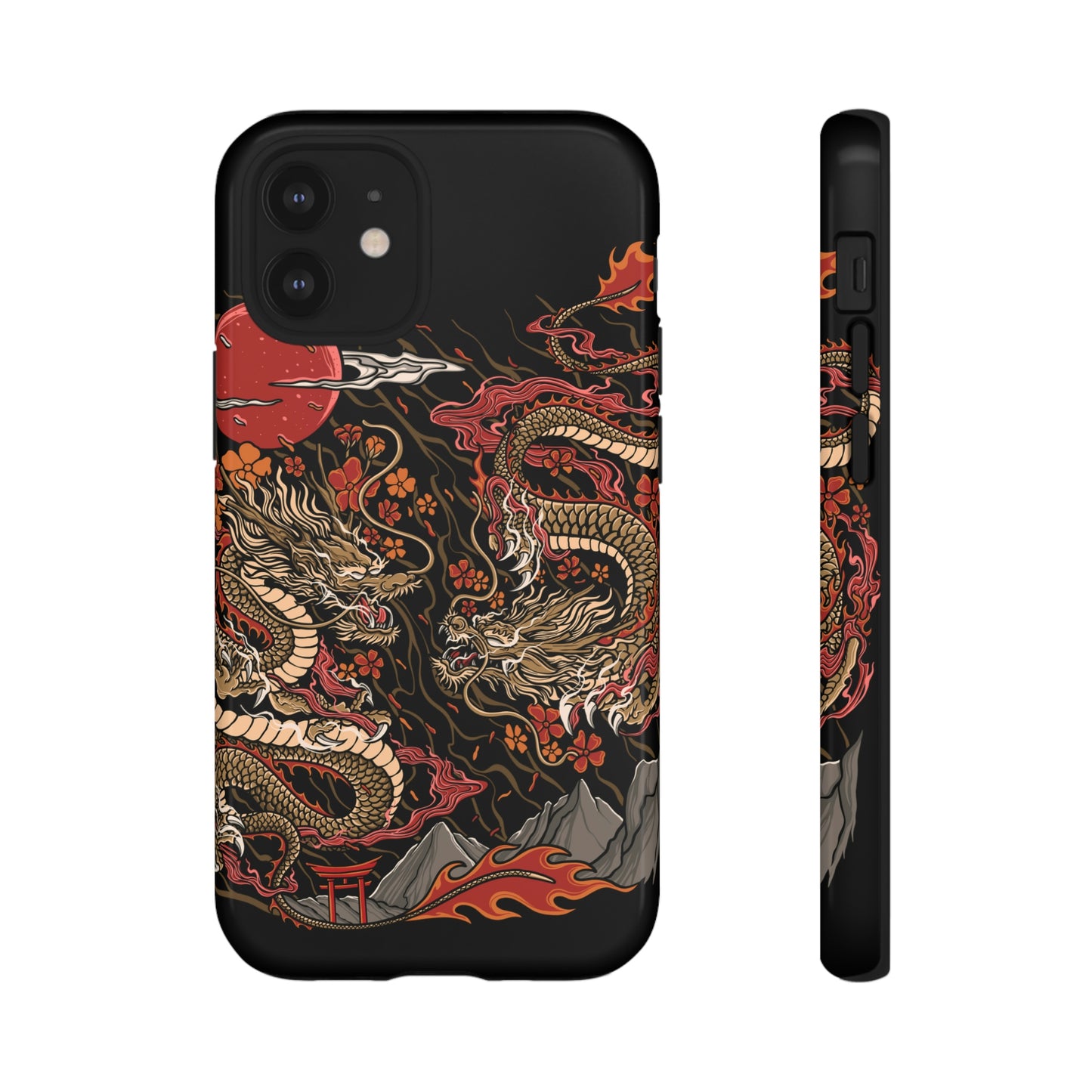 Eternal dragons iPhone Cases