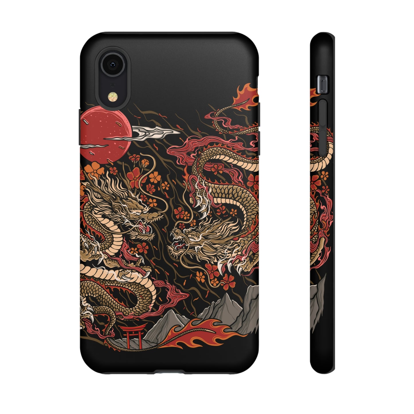 Eternal dragons iPhone Cases