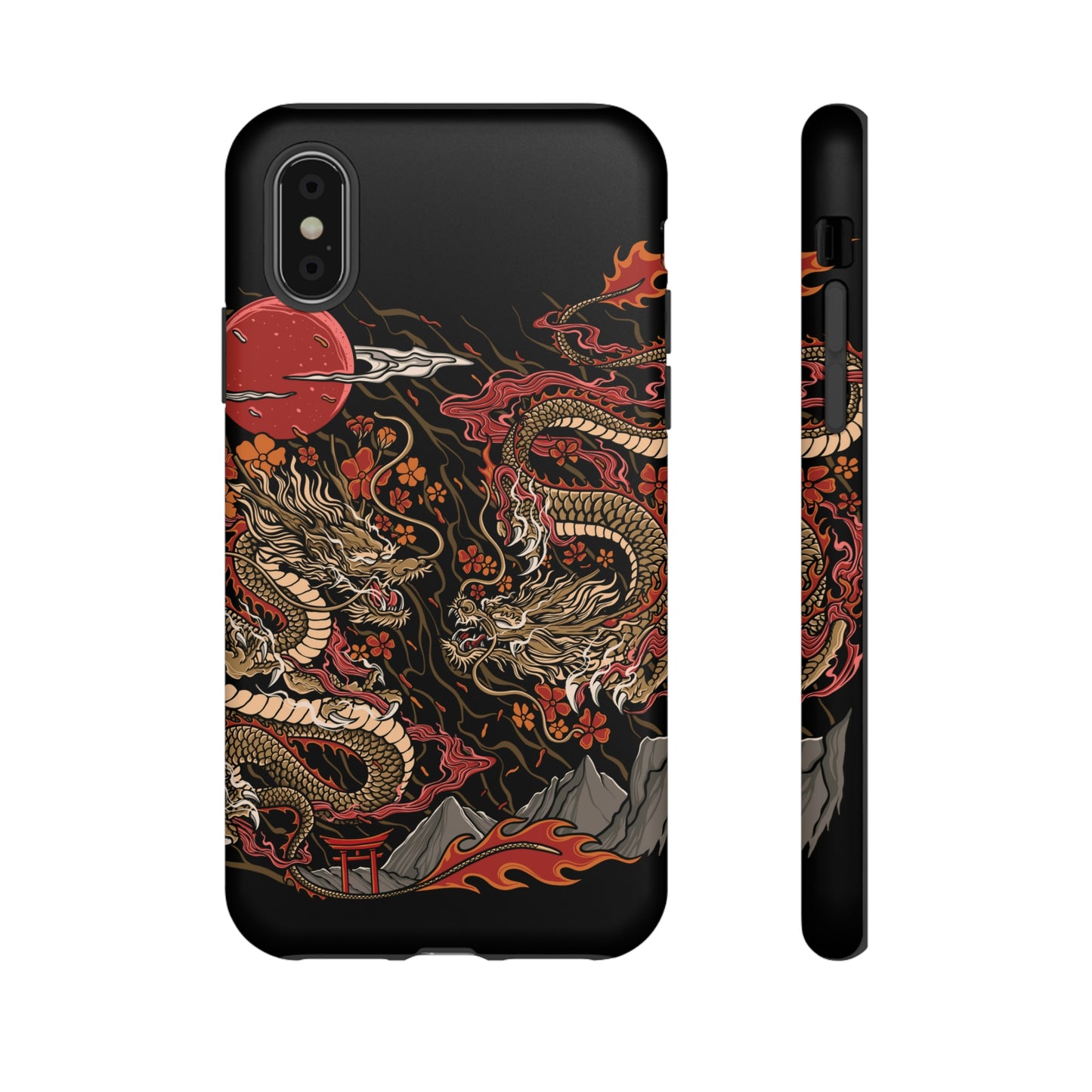 Eternal dragons iPhone Cases