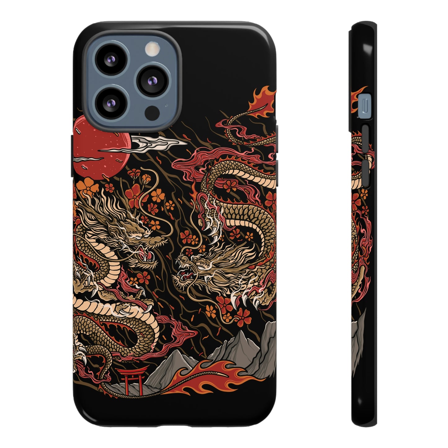 Eternal dragons iPhone Cases