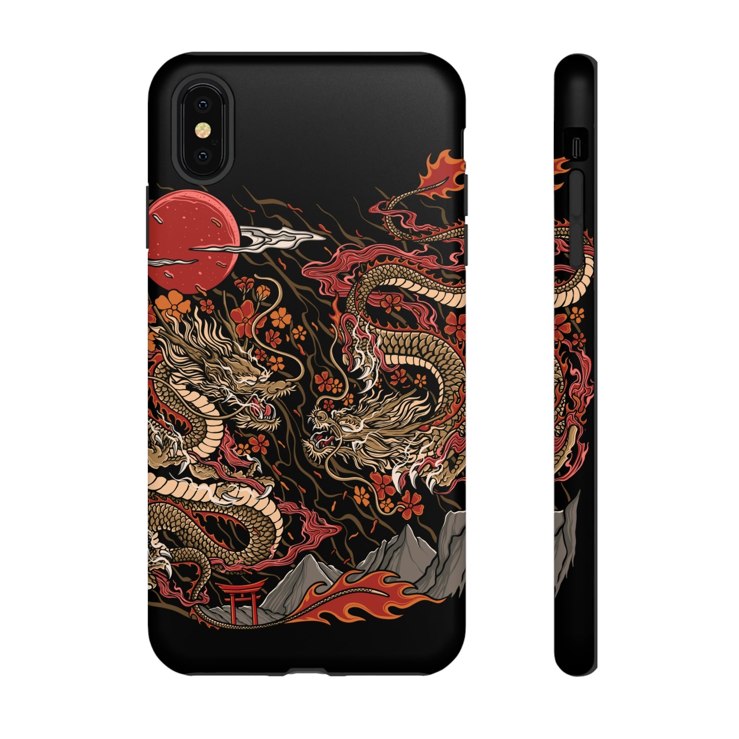 Eternal dragons iPhone Cases