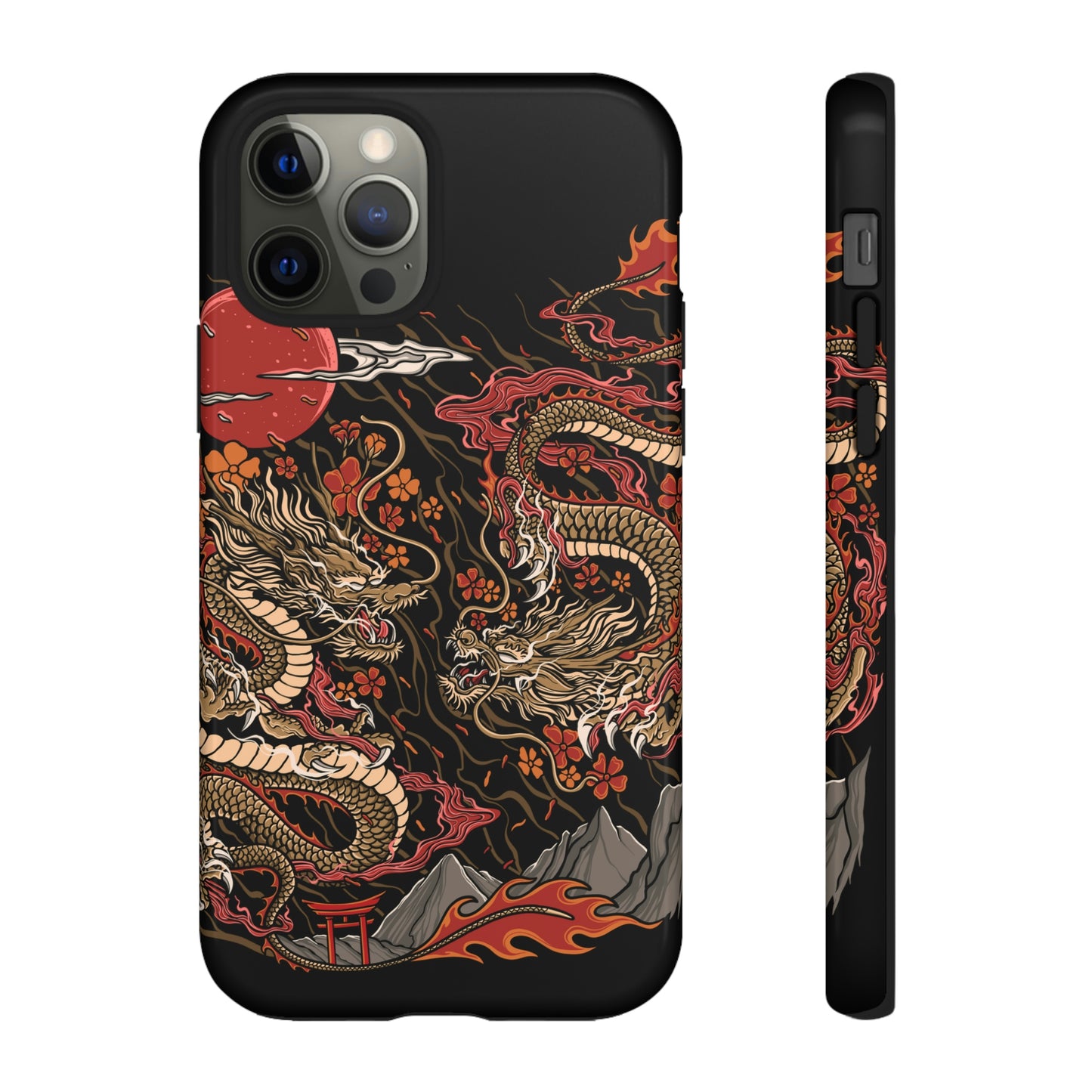 Eternal dragons iPhone Cases