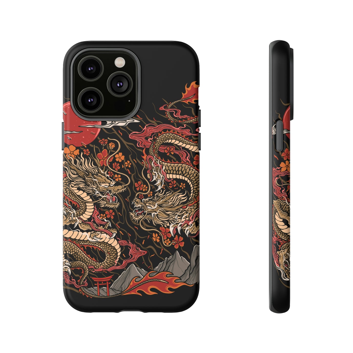 Eternal dragons iPhone Cases