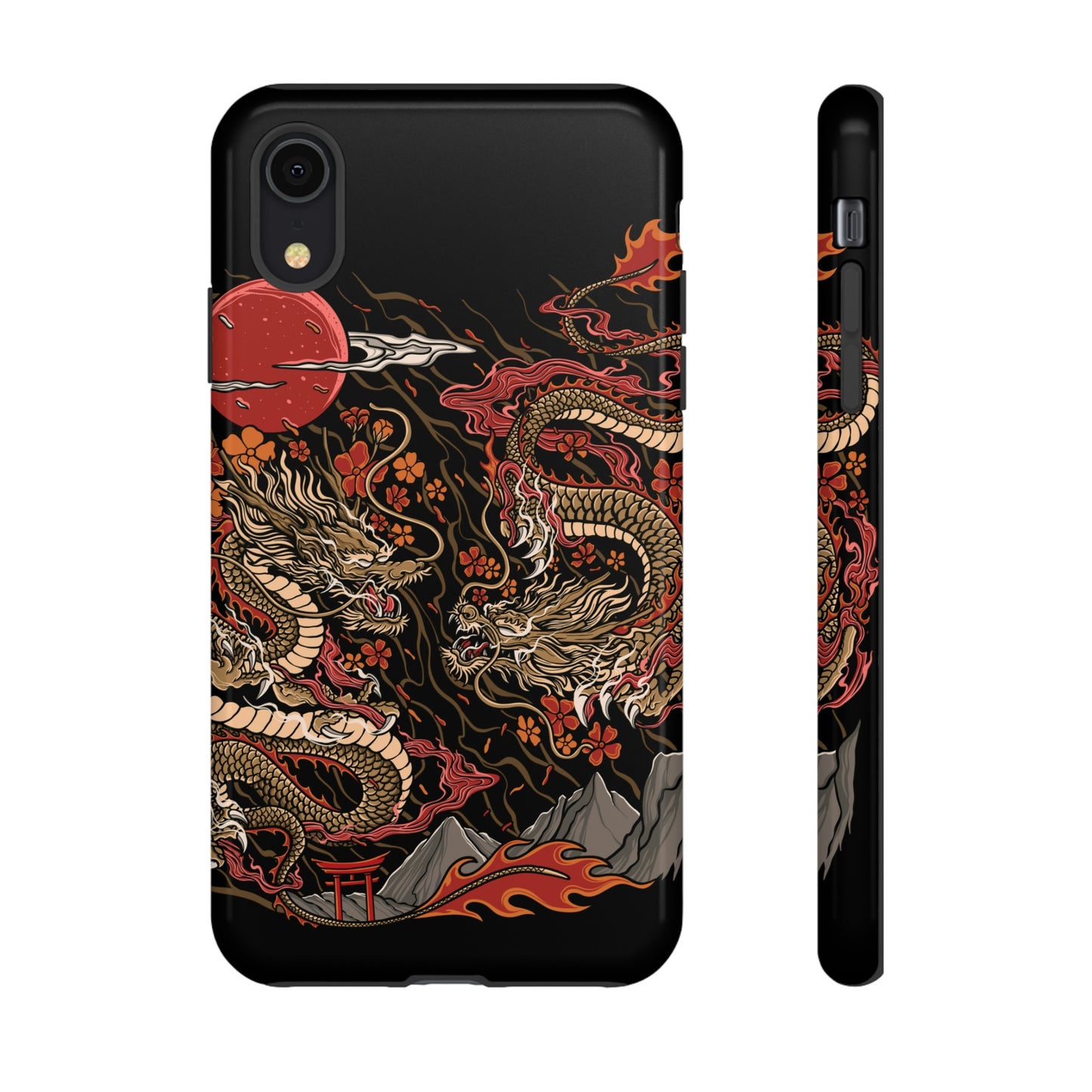 Eternal dragons iPhone Cases