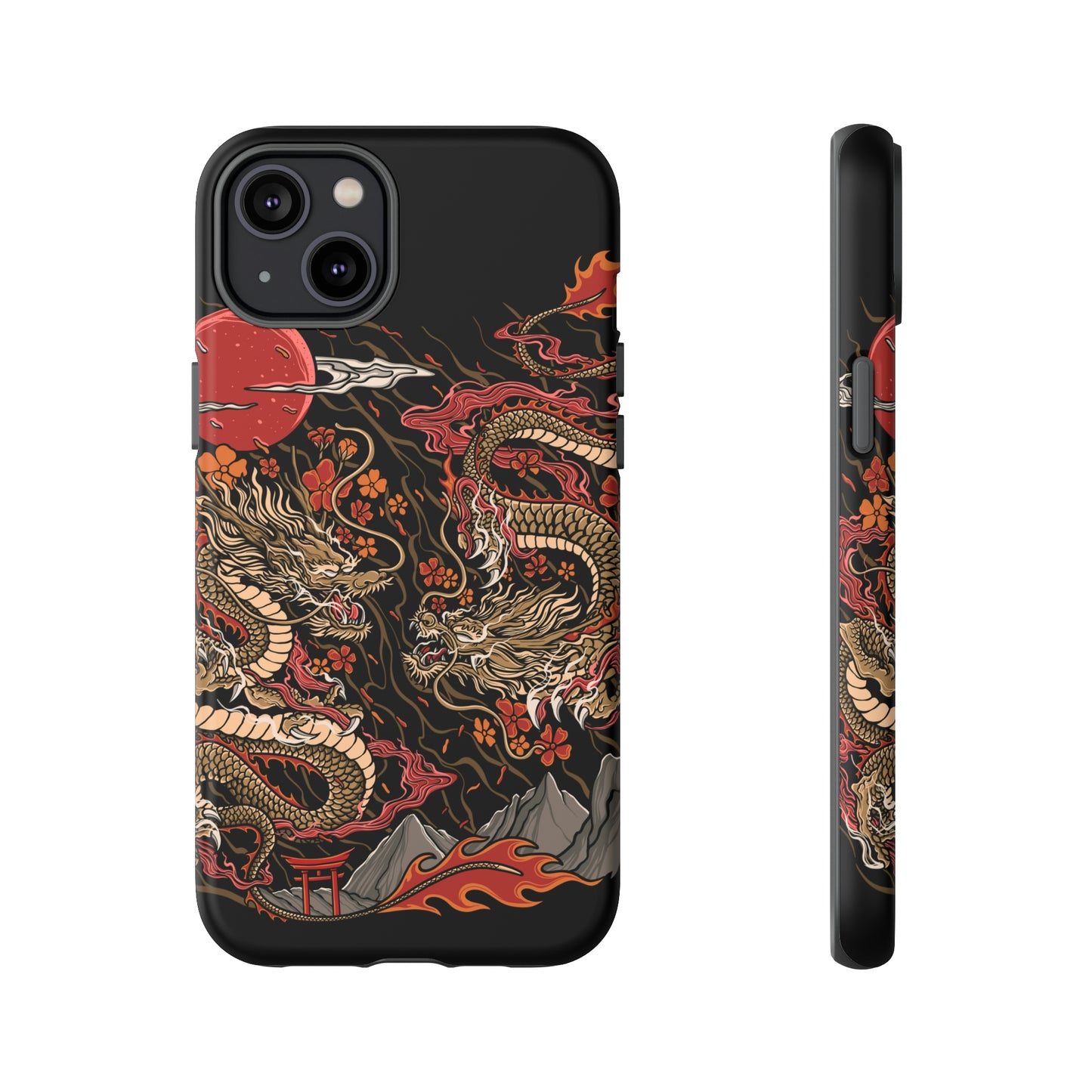 Eternal dragons iPhone Cases