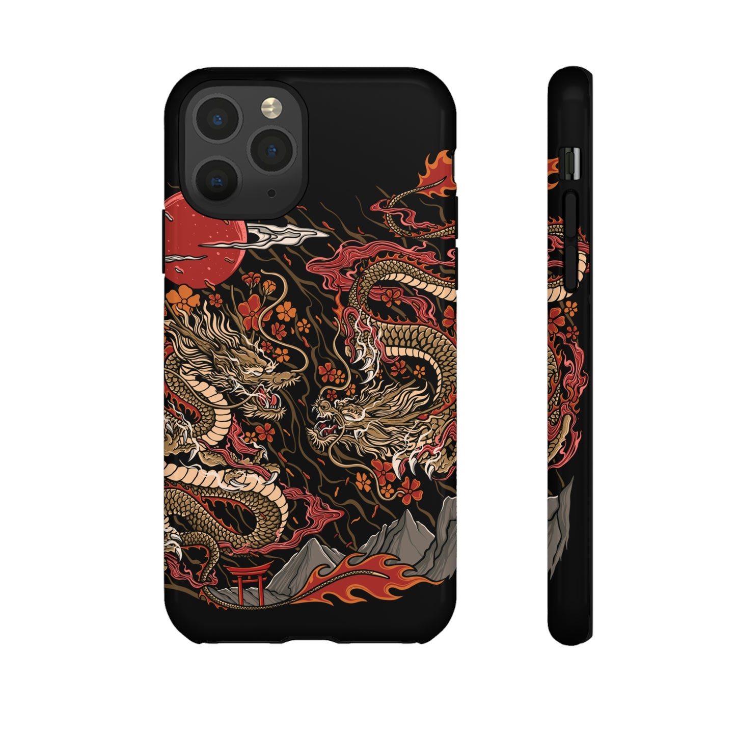 Eternal dragons iPhone Cases