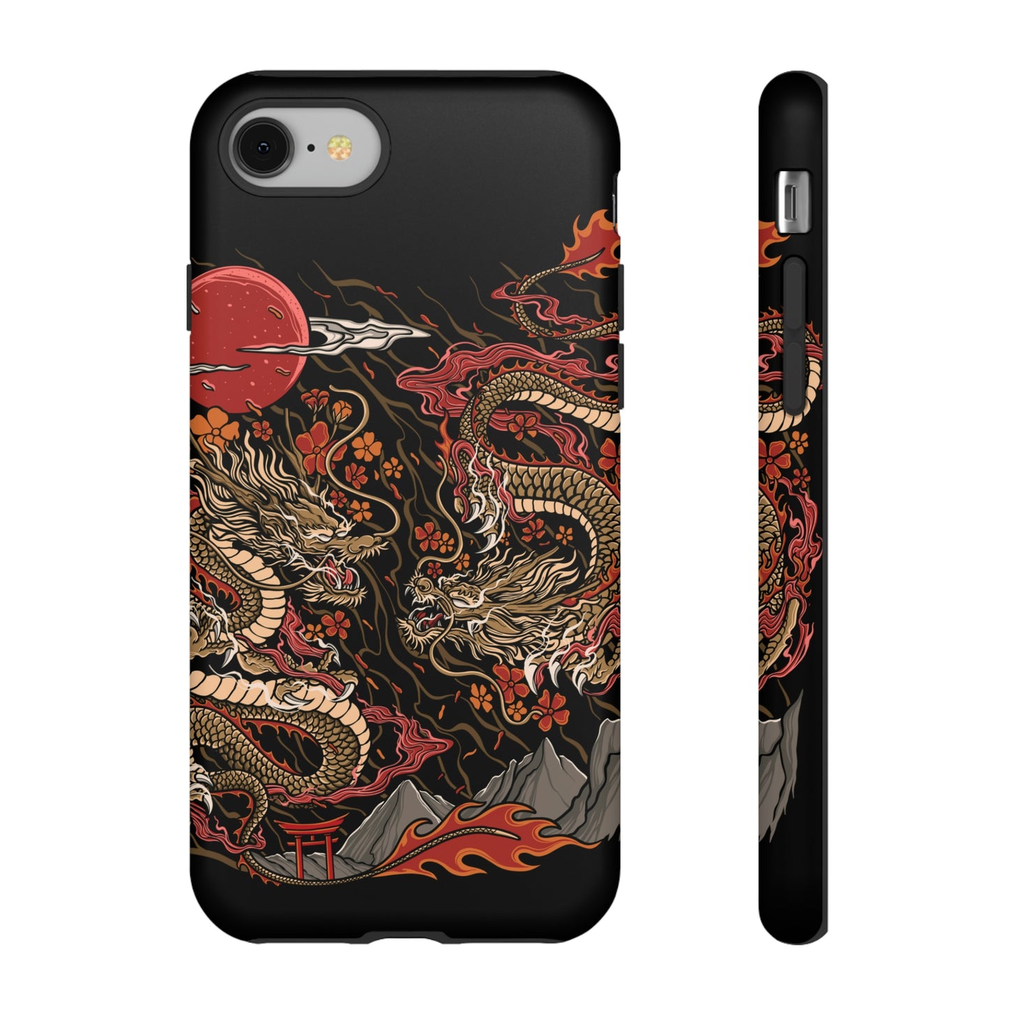 Eternal dragons iPhone Cases