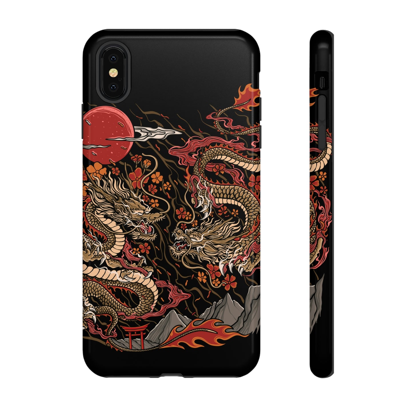 Eternal dragons iPhone Cases