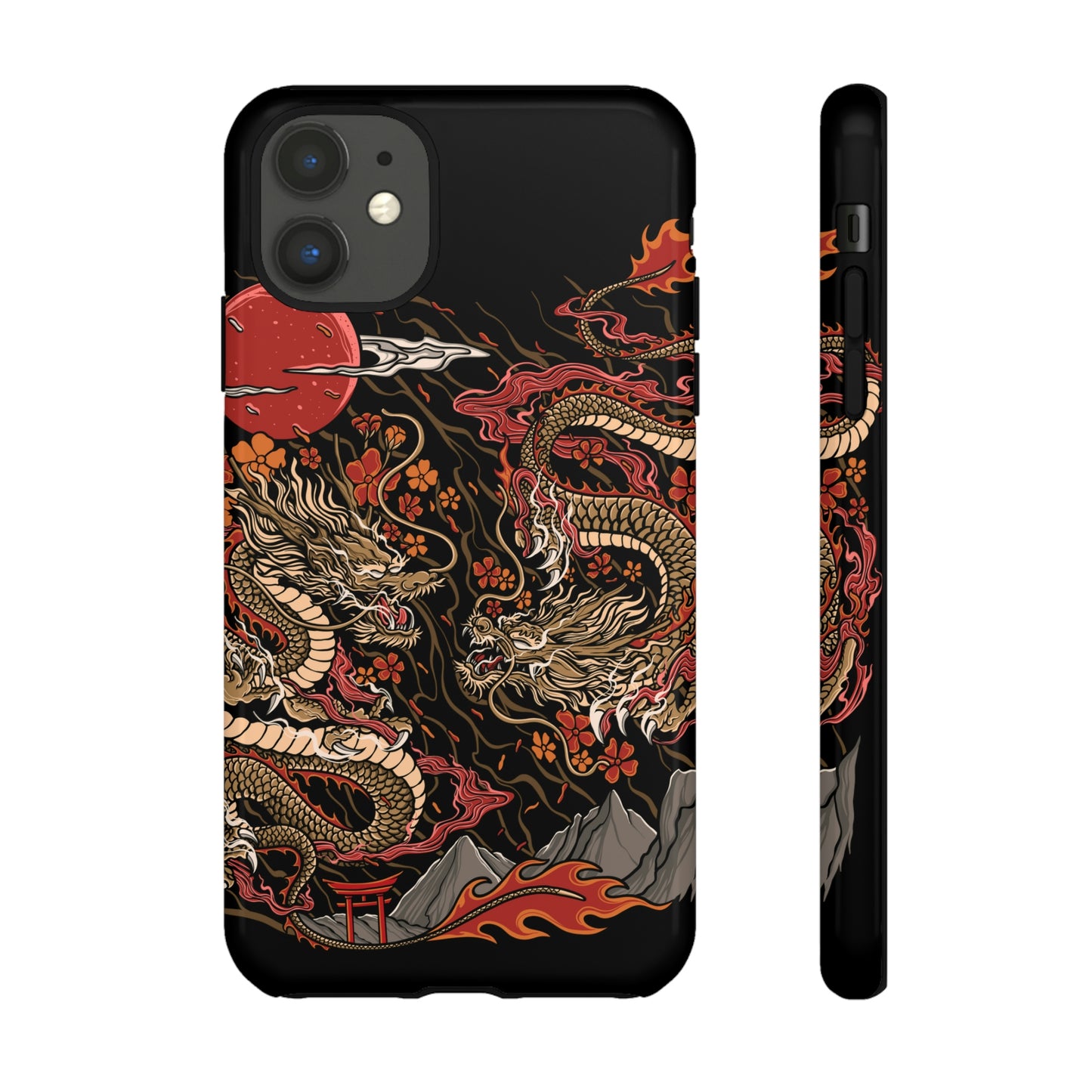 Eternal dragons iPhone Cases