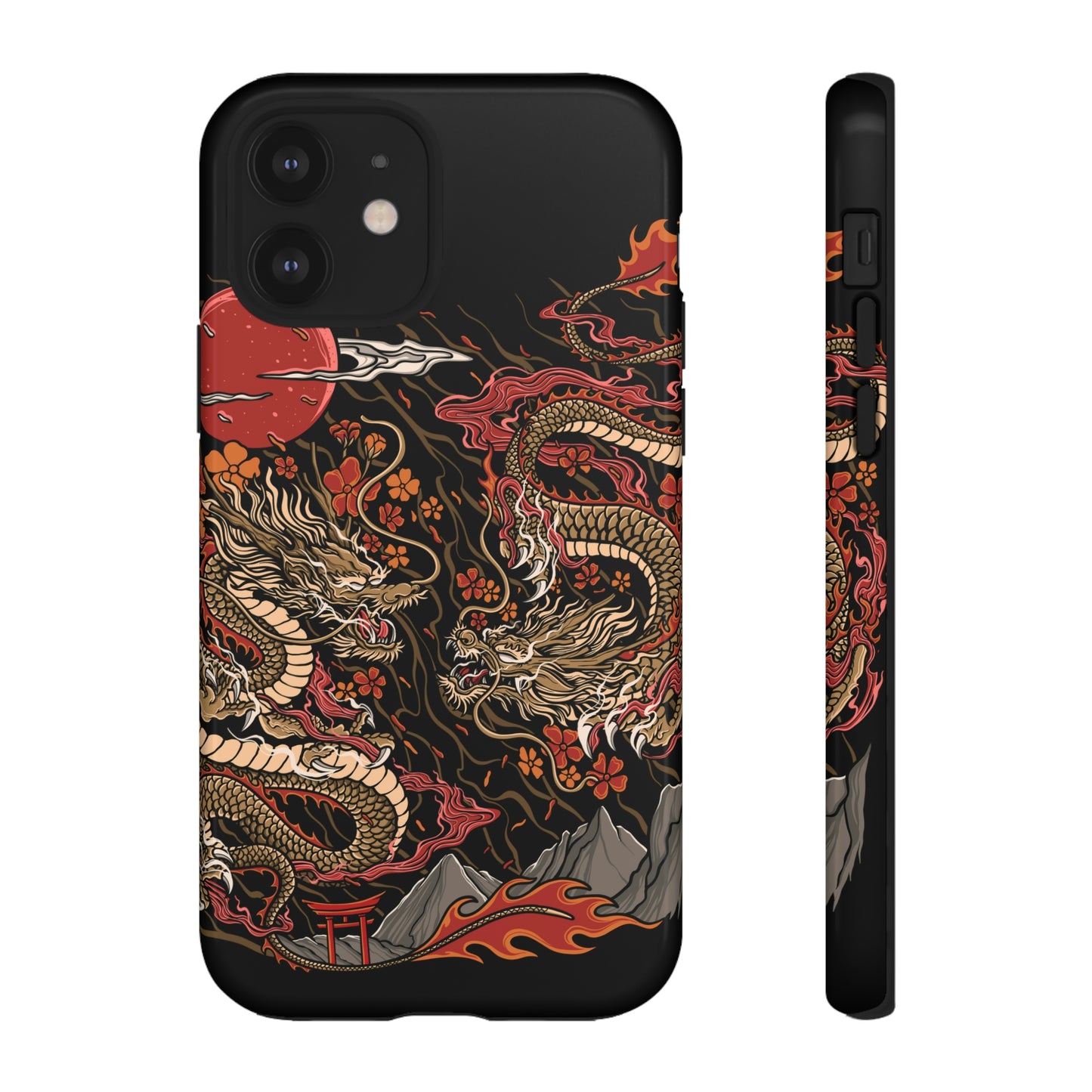 Eternal dragons iPhone Cases