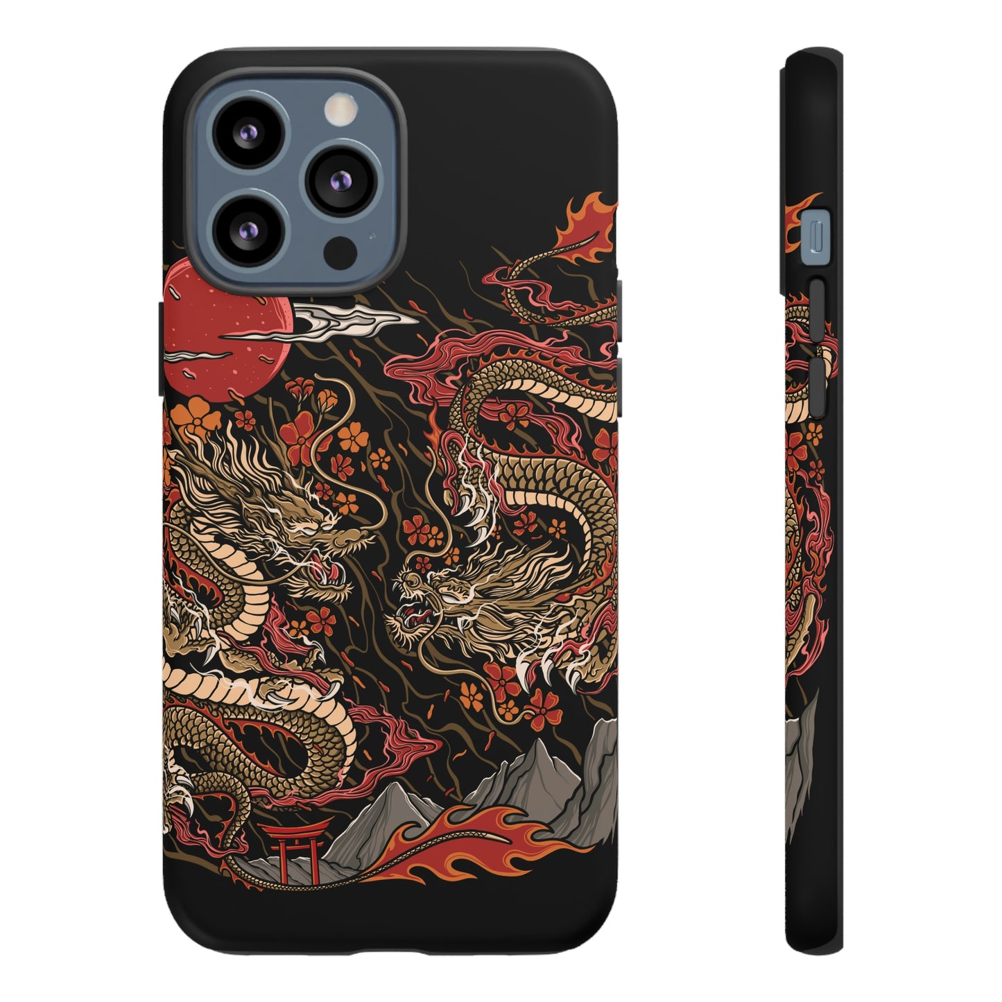 Eternal dragons iPhone Cases