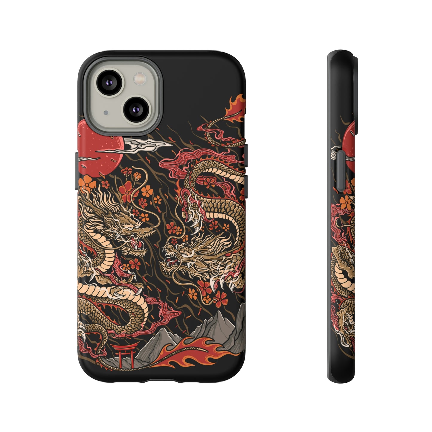 Eternal dragons iPhone Cases