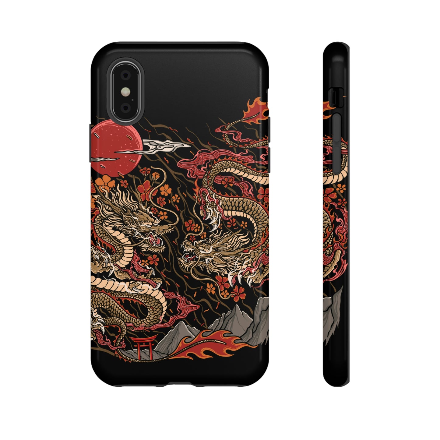 Eternal dragons iPhone Cases