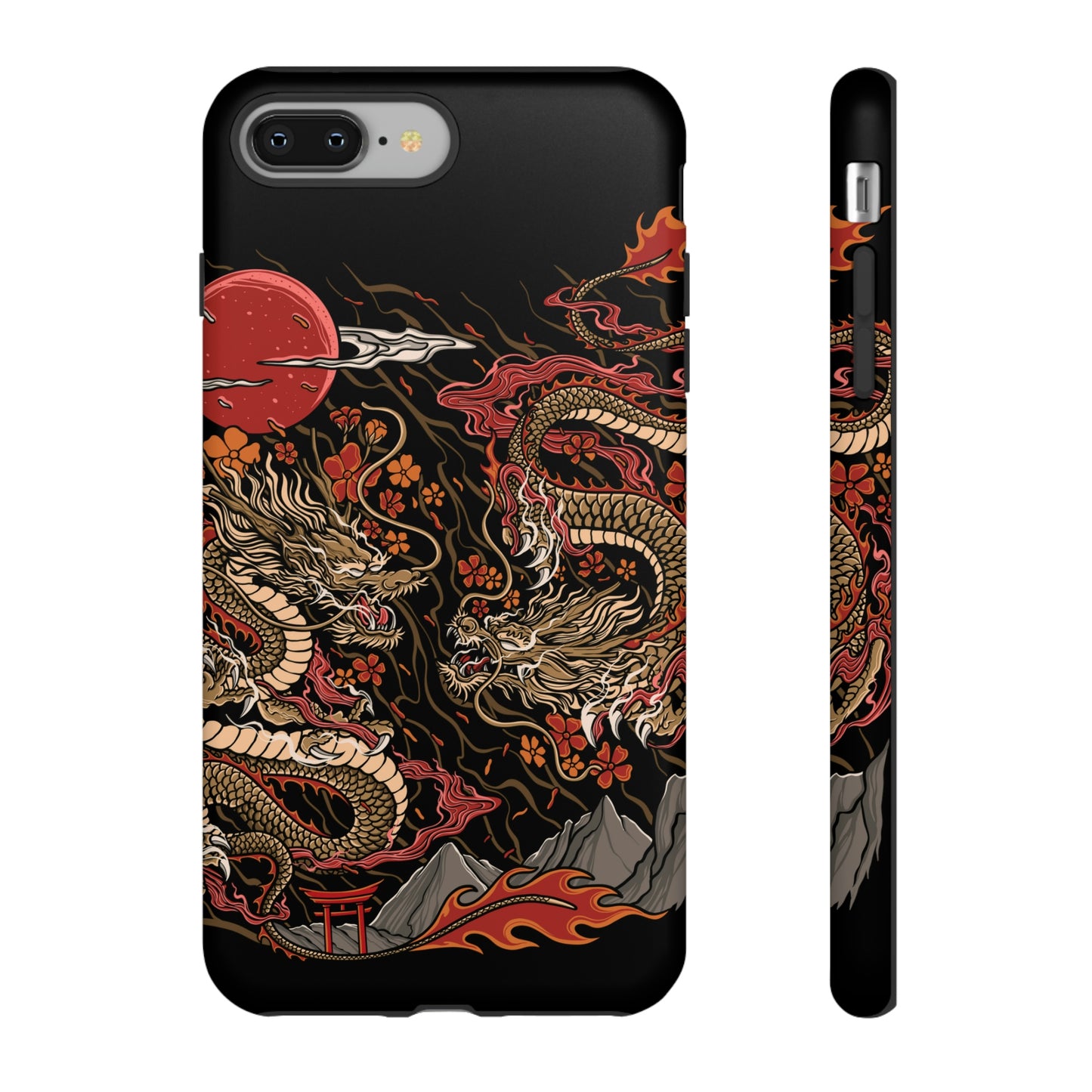 Eternal dragons iPhone Cases